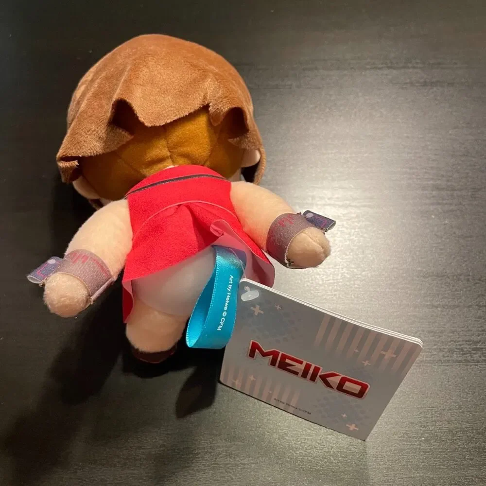 MEIKO 6.3” Plush Hatsune Miku x Round1 Exclusive Vocaloid Collab NWT Sega